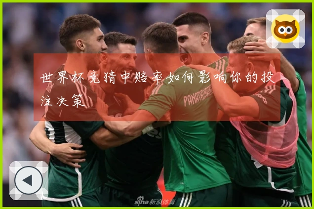 世界杯竞猜中赔率如何影响你的投注决策
