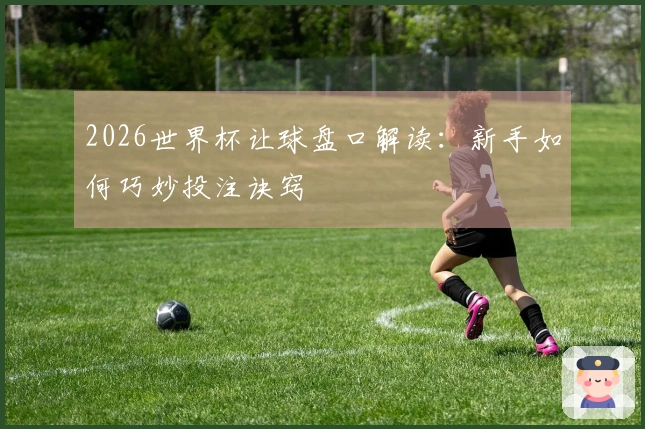 2026世界杯让球盘口解读：新手如何巧妙投注诀窍